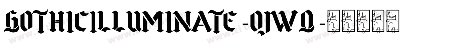 Gothicilluminate-ojwq字体转换