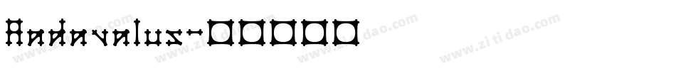 Aadavalus字体转换