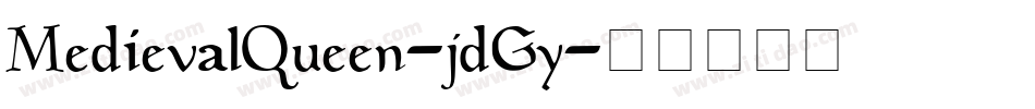 MedievalQueen-jdGy字体转换