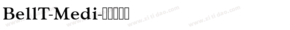 BellT-Medi字体转换