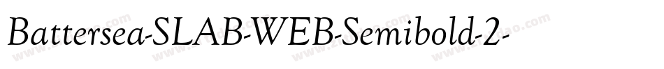 Battersea-SLAB-WEB-Semibold-2字体转换