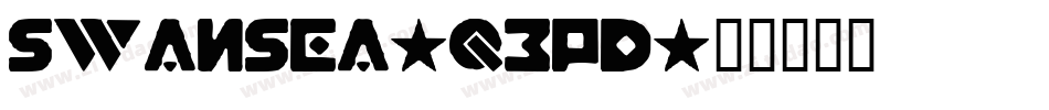 Swansea-q3pd字体转换