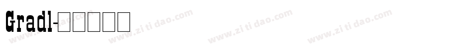 Gradl字体转换