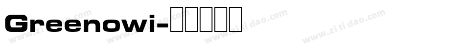 Greenowi字体转换
