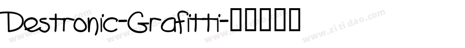 Destronic-Grafitti字体转换