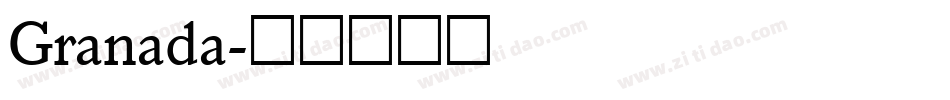 Granada字体转换