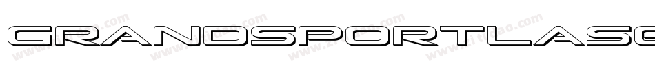 GrandSportLaserItalic-9DJ0字体转换