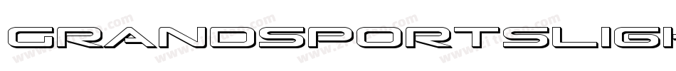 GrandSportSlightItalic-1WpM字体转换