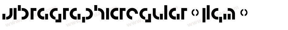 VibraGraphicRegular-JlqM字体转换