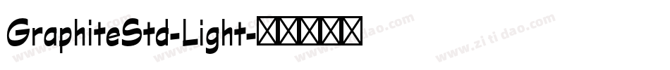 GraphiteStd-Light字体转换