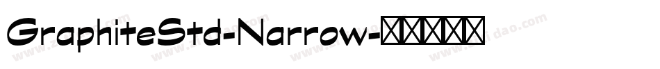 GraphiteStd-Narrow字体转换