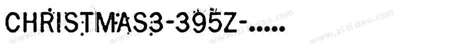 Christmas3-395z字体转换