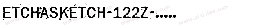 Etchasketch-122Z字体转换