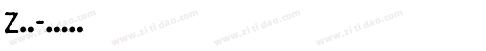 z字魂字体转换