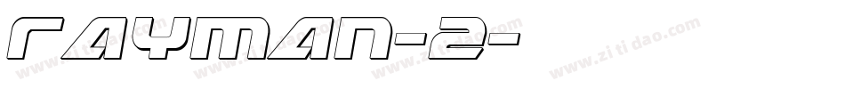 Rayman-2字体转换