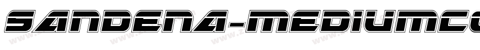 Sandena-MediumConden字体转换
