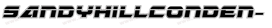 SandyhillConden字体转换