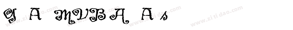 GreymantleMVB-Alternates字体转换
