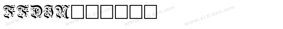 FFDIN字体转换