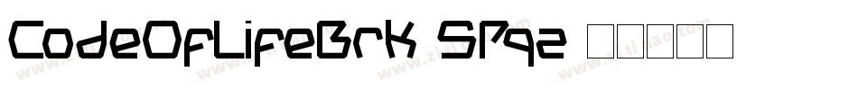 CodeOfLifeBrk-5Pqz字体转换