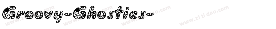 Groovy-Ghosties字体转换