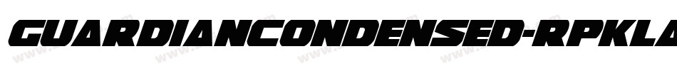 GuardianCondensed-RpKlA字体转换 GuardianCondensed-RpKlA字体转换
