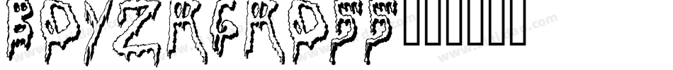 BOYZRGROSS字体转换