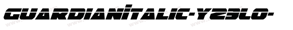 GuardianItalic-Yz3Lo字体转换
