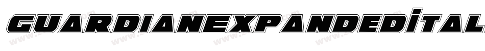 GuardianExpandedItalic-Yz3rO字体转换 GuardianExpandedItalic-Yz3rO字体转换