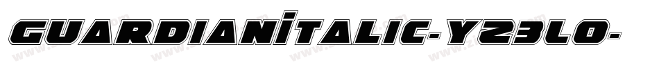 GuardianItalic-Yz3Lo字体转换