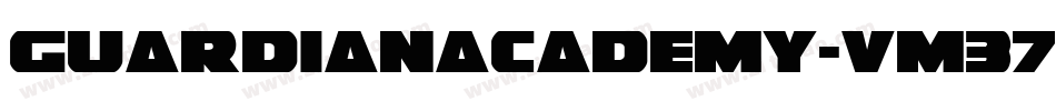 GuardianAcademy-vm37A字体转换