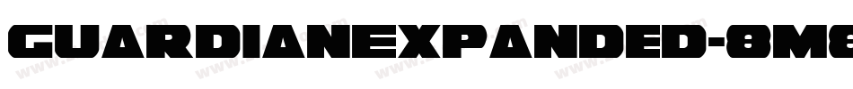 GuardianExpanded-8M85g字体转换