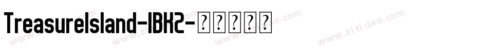 TreasureIsland-lBKZ字体转换