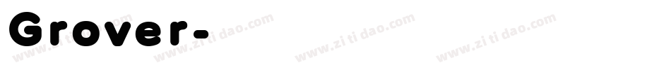 Grover字体转换