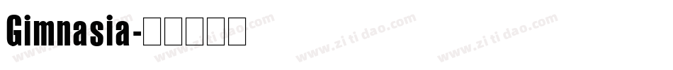 Gimnasia字体转换