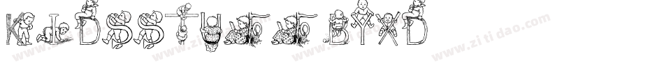 KidsStuff-Byxd字体转换