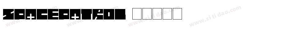 SpacePatrol字体转换