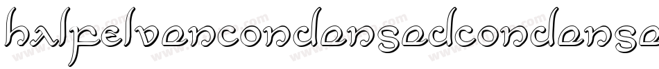 HalfElvenCondensedCondensed-ozB4字体转换