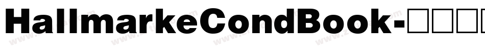 HallmarkeCondBook字体转换