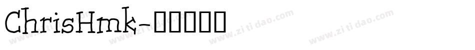 ChrisHmk字体转换