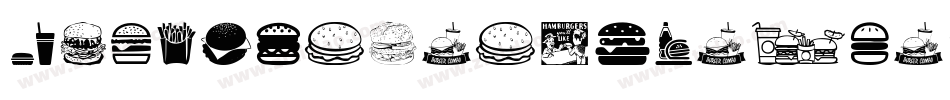 HamburgerExtended字体转换