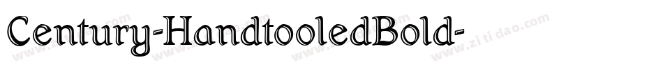 Century-HandtooledBold字体转换