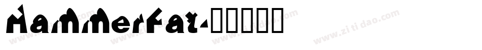 HammerFat字体转换