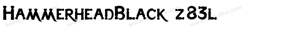 HammerheadBlack-z83l字体转换
