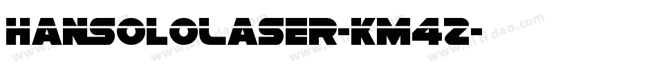 HanSoloLaser-Km4Z字体转换