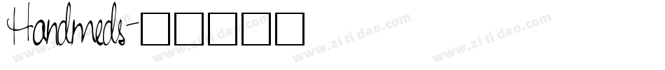 Handmeds字体转换