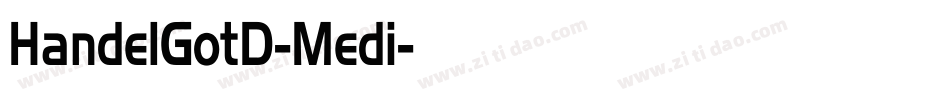 HandelGotD-Medi字体转换