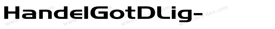 HandelGotDLig字体转换