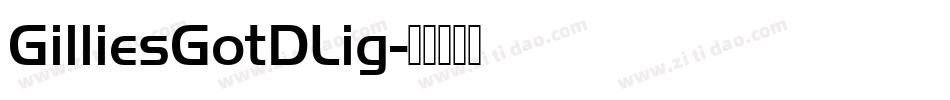 GilliesGotDLig字体转换