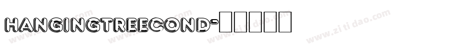 hangingtreecond字体转换